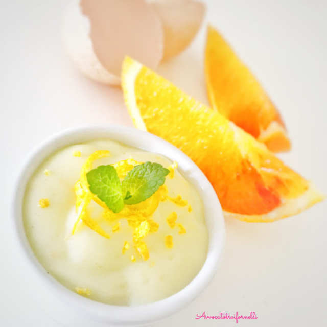 Crema leggera alle arance